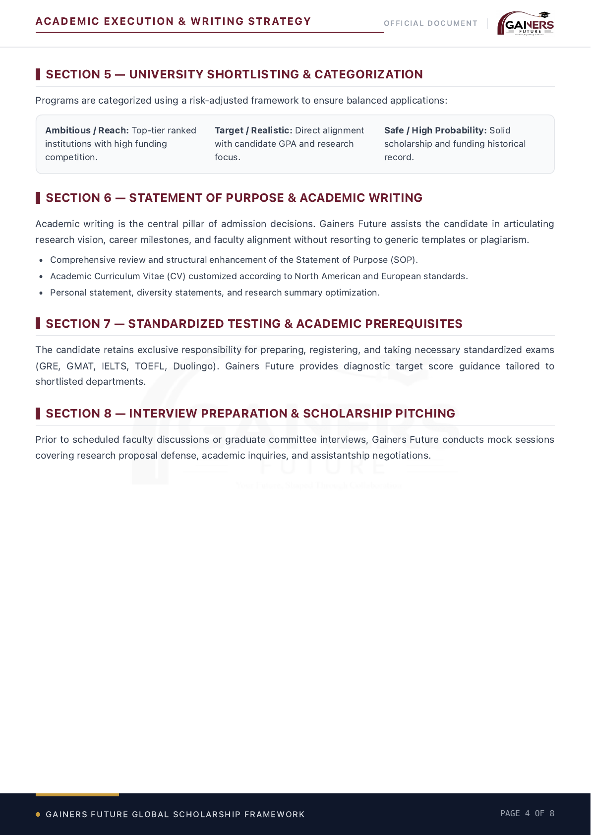 Service Agreement page 4